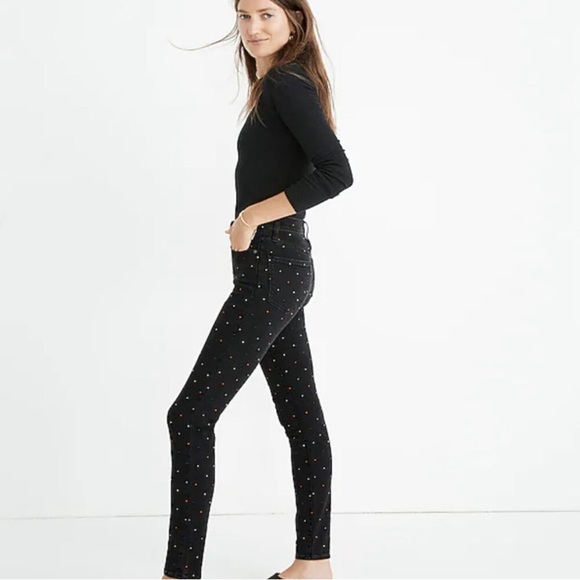 Madewell 10" High-Rise Skinny Jeans: Metallic Rainbow
Dot Edition - Picture 1 of 9